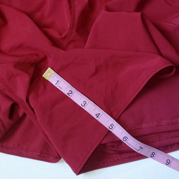 Avia Maroon 2 in 1 shorts size XXL - Picture 5 of 10